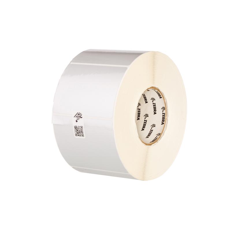 1x Zebra Z-ULTIMATE 3000T SILVER 76x25mm AD(200) Kern(76,2) 5180 Etiketten/Rolle