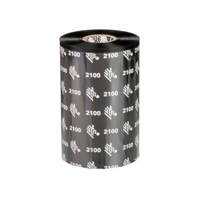 1x Zebra 2100 High Performance Wachs 156x600M AD(0) Kern(25,4) N/A Etiketten/Rolle