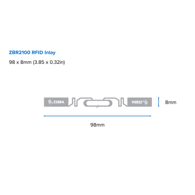 2x Zebra Etikettenrolle ZIPRD3017411 (MOQ 2)