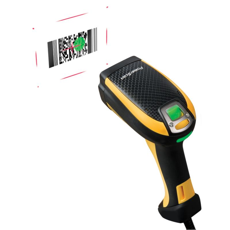 Datalogic PowerScan PM9501, AR, 2D, 433MHz, Multi-IF, RB, Gun Only