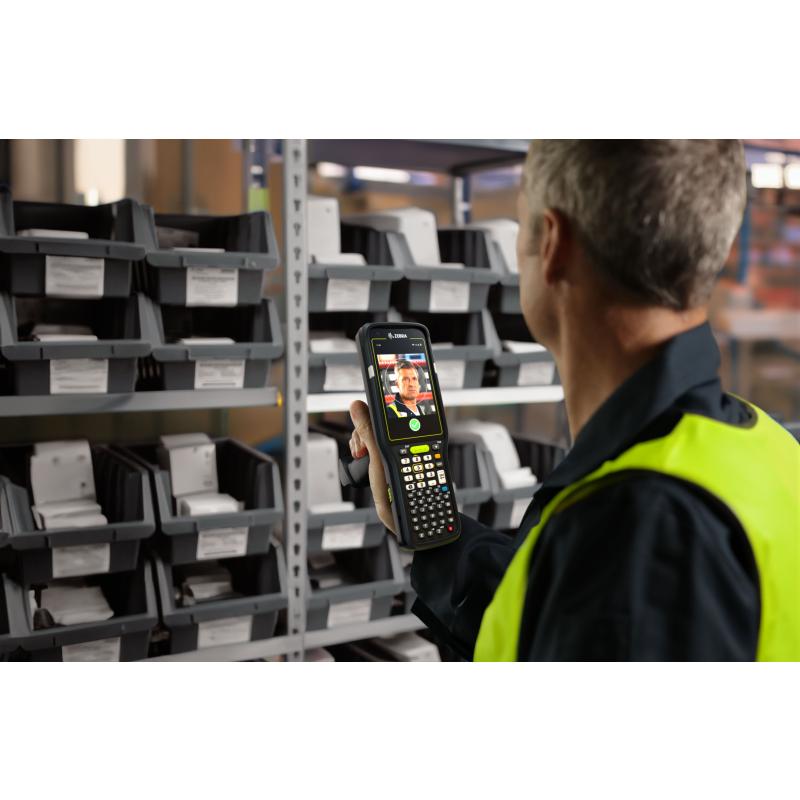 Zebra MC3400 Expanded, 2D, ER, SE58, Func. Num., IST, hot-swap, USB-C, BT, WLAN, NFC, Android