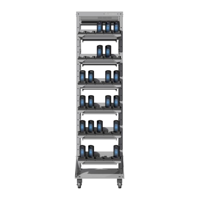 Zebra Single Sided Rack with Power Protection Unit Zebra Single Sided Rack with Power Protection Unit
