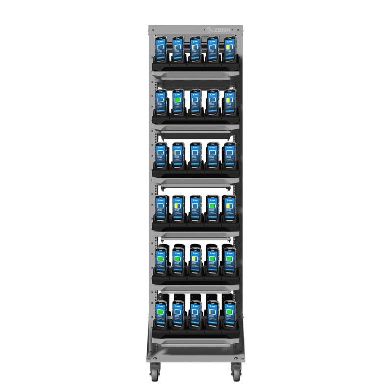 Zebra Double Sided Rack with Power Protection Unit Zebra Double Sided Rack with Power Protection Unit