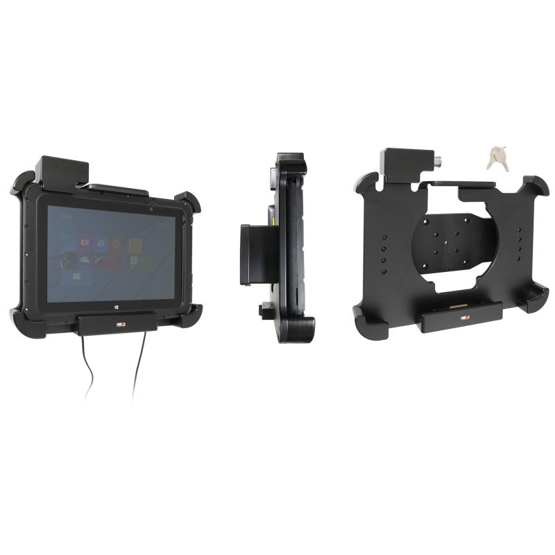 Halterung, mit Verschluss, Schloss mit zwei Schlüsseln, ABS/Acetal, passend für: ET5X (10'') (Schutz Halterung, mit Verschluss, Schloss mit zwei Schlüsseln, ABS/Acetal, passend für: ET5X (10'') (Schutz