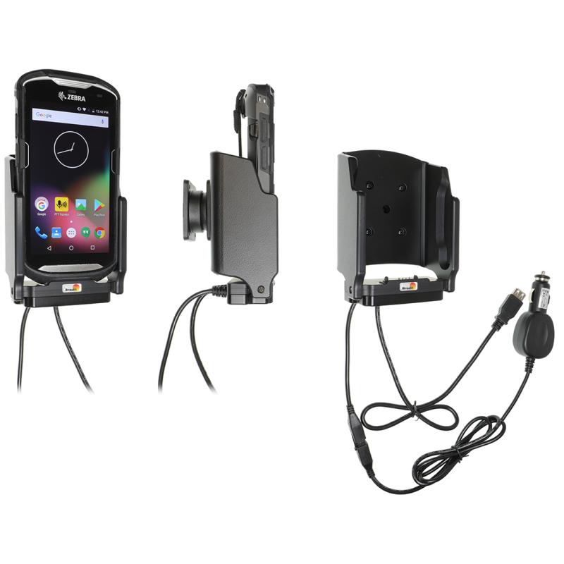 KFZ-Ladestation, Kugelgelenk (Tilt Swivel), mit USB-Host-Anschluss, Kabeltyp: gerade, inkl.: KFZ-Net KFZ-Ladestation, Kugelgelenk (Tilt Swivel), mit USB-Host-Anschluss, Kabeltyp: gerade, inkl.: KFZ-Net