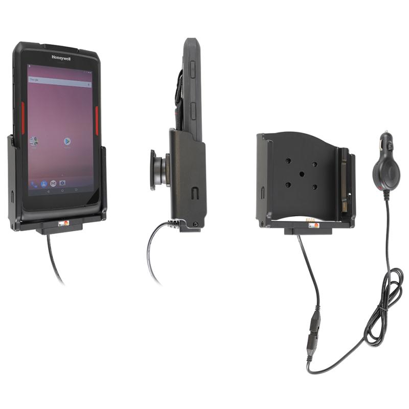 KFZ-Ladestation EDA70, Kugelgelenk (Tilt Swivel), Kabeltyp: gerade, inkl.: KFZ-Netzteil (12/24 V) KFZ-Ladestation EDA70, Kugelgelenk (Tilt Swivel), Kabeltyp: gerade, inkl.: KFZ-Netzteil (12/24 V)