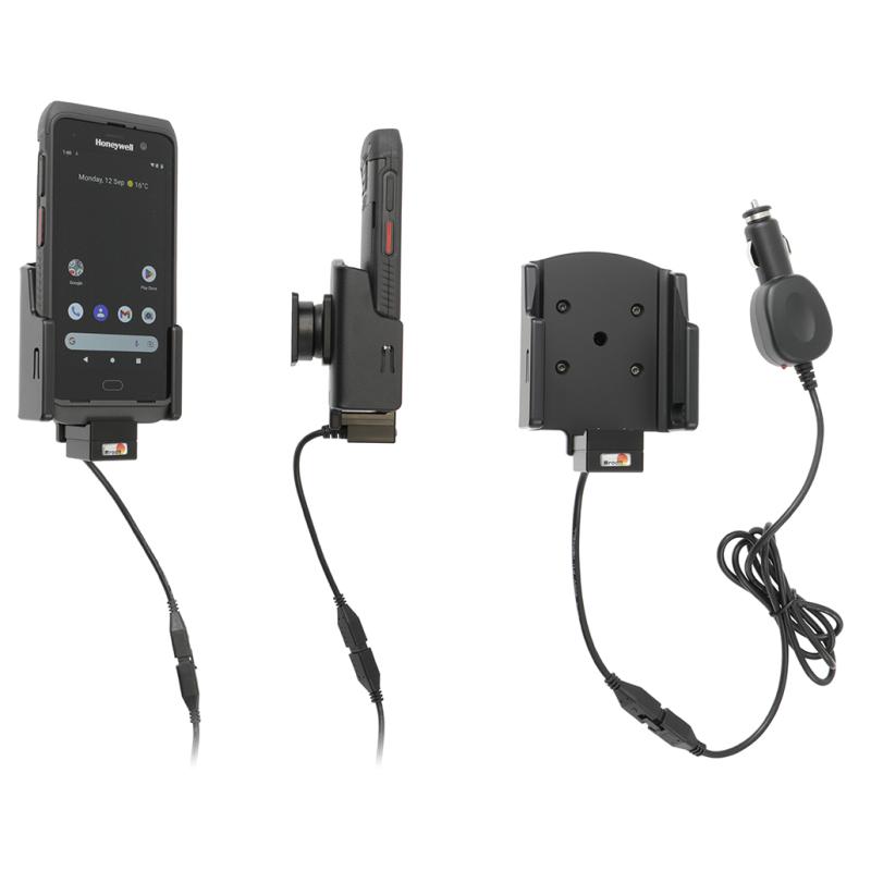 Aktive Halterung mit Zigarettenanschluss, 3A, 12/24V, Pogo-Pins, passend für: CT45, CT45 XP Aktive Halterung mit Zigarettenanschluss, 3A, 12/24V, Pogo-Pins, passend für: CT45, CT45 XP