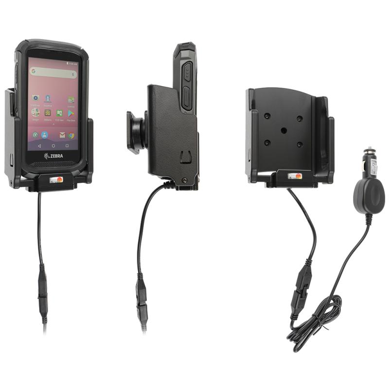 KFZ-Ladestation, Kugelgelenk (Tilt Swivel), inkl.: KFZ-Netzteil (12/24 V), passend für: TC2X (mit Pr KFZ-Ladestation, Kugelgelenk (Tilt Swivel), inkl.: KFZ-Netzteil (12/24 V), passend für: TC2X (mit Pr