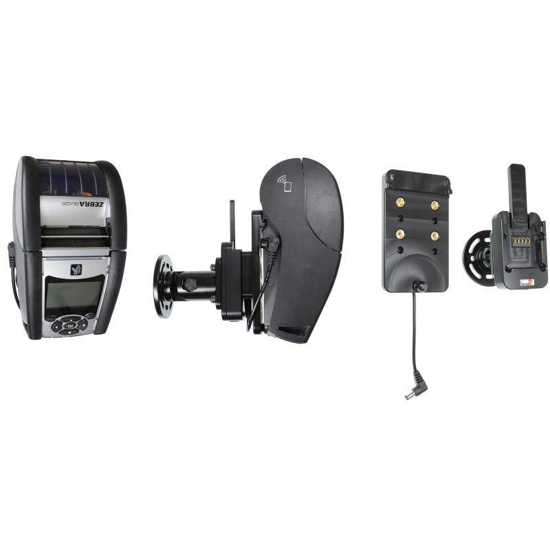 Befestigungssystem, MultiMoveClip mit sliding power block, 2'' Pedestal Mount, passend für: QLn320, Befestigungssystem, MultiMoveClip mit sliding power block, 2'' Pedestal Mount, passend für: QLn320,