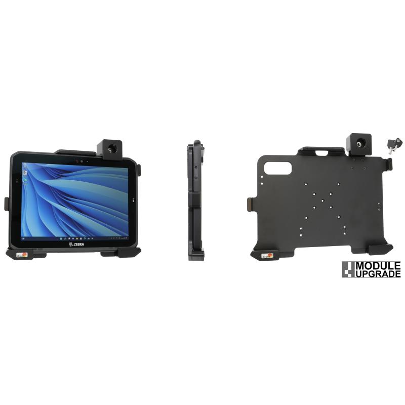 Für Geräte ohne robusten Rahmen, mit Schloss, inkl. 2 Schlüssel, mit AMPS, VESA 75, passend für: ET8 Für Geräte ohne robusten Rahmen, mit Schloss, inkl. 2 Schlüssel, mit AMPS, VESA 75, passend für: ET8