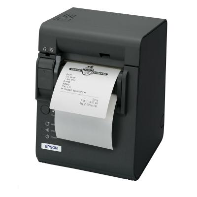 Epson TM-L90/TM-L90LF, 8 Punkte/mm (203dpi), linerless, USB, RS232, schwarz