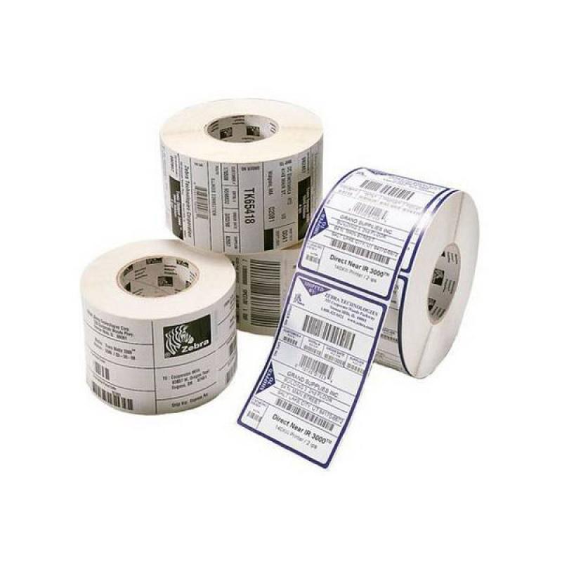 10x Zebra Z-Perform 1000T, Etikettenrolle, Normalpapier, 37x67mm 10x Zebra Z-Perform 1000T, Etikettenrolle, Normalpapier, 37x67mm
