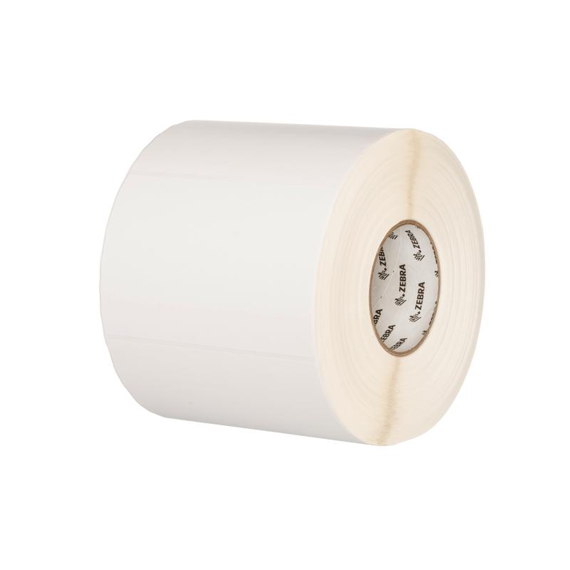 Etikettenrolle, Zebra, Kunststoff (Polyester), beschichtet, Thermotransfer, Kern: 76 mm, Durchmesser Etikettenrolle, Zebra, Kunststoff (Polyester), beschichtet, Thermotransfer, Kern: 76 mm, Durchmesser