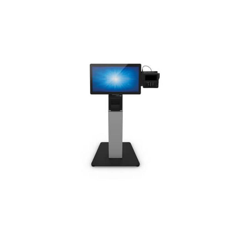 Elo Self-Service Floor Multimedia Stand-Erweiterung, schwarz-silber (15"-22") Elo Self-Service Floor Multimedia Stand-Erweiterung, schwarz-silber (15"-22")