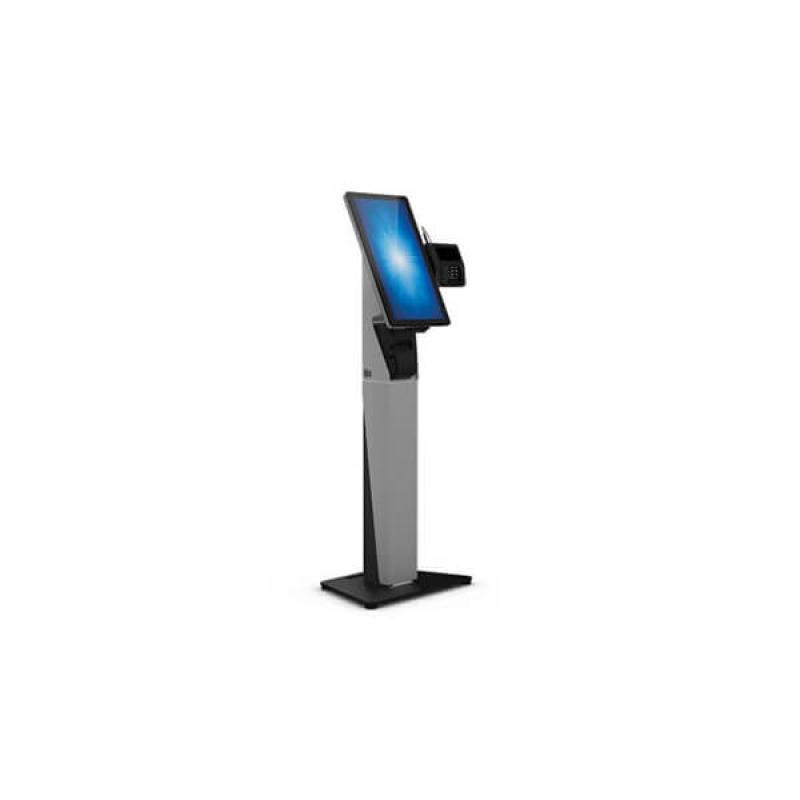 Elo Self-Service Floor Multimedia Stand-Erweiterung, schwarz-silber (15"-22") Elo Self-Service Floor Multimedia Stand-Erweiterung, schwarz-silber (15"-22")