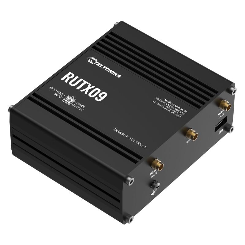 Teltonika RUTX09 4G LTE Cat6 Gigabit Industrial Router Teltonika RUTX09 4G LTE Cat6 Gigabit Industrial Router