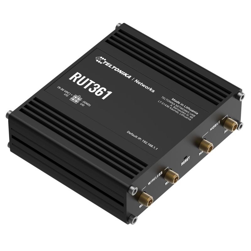 Teltonika RUT361 Industrial 4G LTE WiFi Router Teltonika RUT361 Industrial 4G LTE WiFi Router