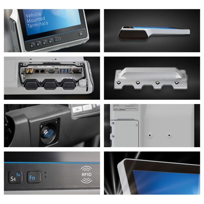 ADS-TEC DVG-VMT9012 105-BE Fahrzeugterminal 12,1", resistiv, 8GB, 64GB eMMC, XGA 1024x768, Win11 IOT