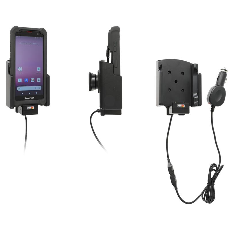 Brodit Aktiv Halterung mit Zigarettenanz&uuml;nder-Stecker - Honeywell EDA52