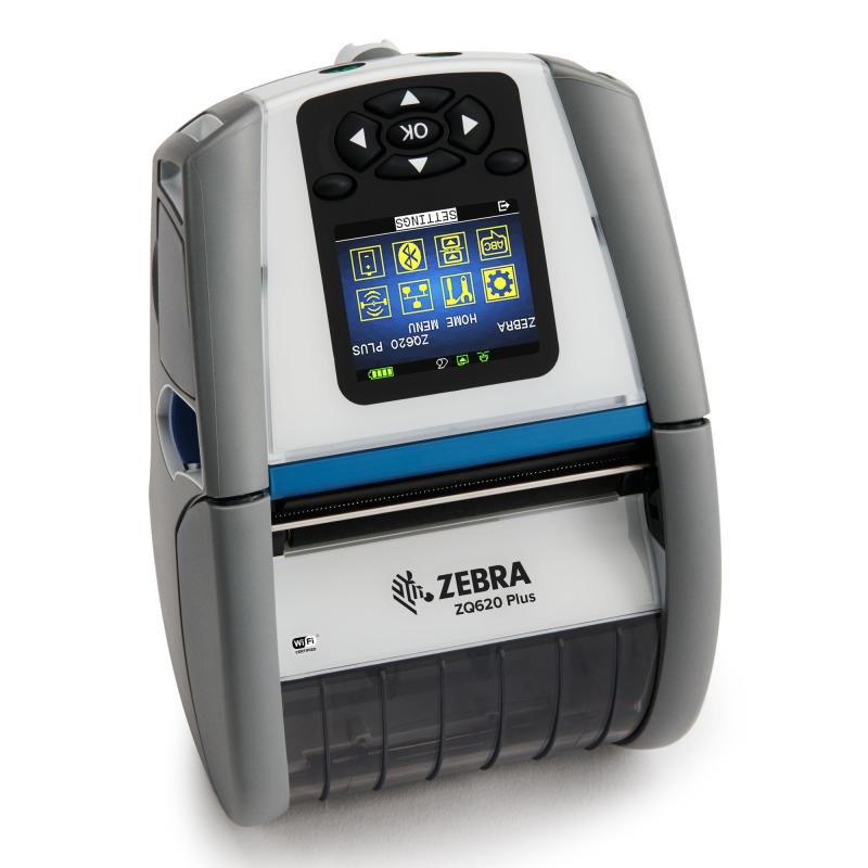 Zebra ZQ620 HC Plus (203dpi), WLAN, LTS, BT, 6600 mAh, WLAN (Wi-Fi 6)