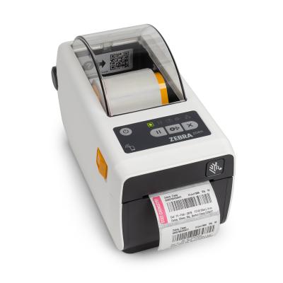 Zebra ZD611D-HC, 8 Punkte(203dpi), Cutter, BT, WLAN, Wei&szlig;, Thermodirekt