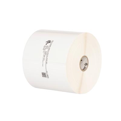 1x Zebra POLYE 3100T GLOSS 102x102mm AD(200) Kern(76,2) 1432 Etiketten/Rolle