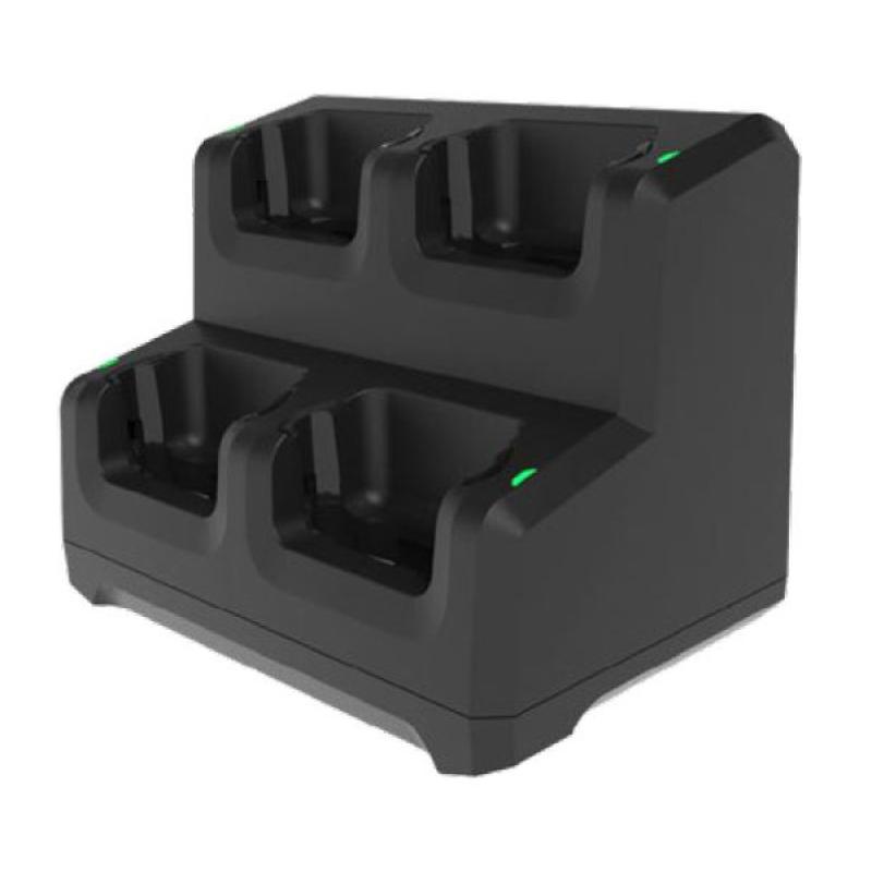 Zebra EC5X, Ladestation, 4-Fach, abschlie&szlig;.