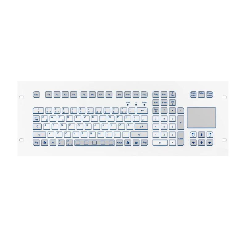 Tastatur InduDur&reg; 105c Touch FP TKS-105c-TOUCH-FP-4HE-USB-DE IP65