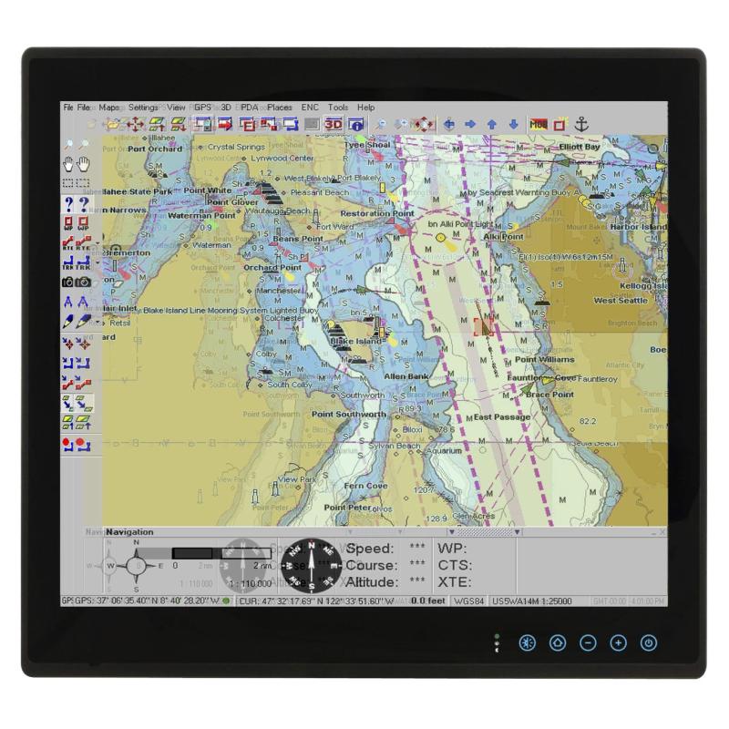 Panelmaster Marine 1591, 15" Panel PC, PCAP Touch, Core i5, 8GB, 256GB SSD