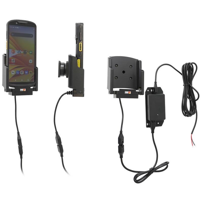 Brodit Aktiv Halterung f&uuml;r eine feste Installation - Zebra TC58  ohne Zebra Original Rugged Boot