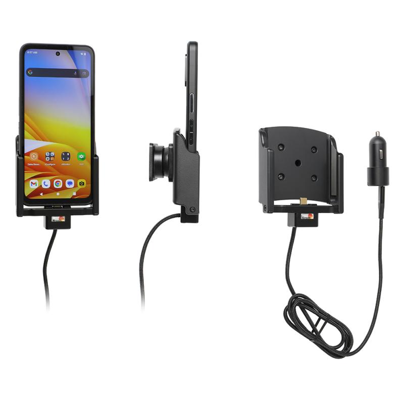 Brodit Aktiv Halterung mit USB-Kabel und Zigg-Adapter - Zebra EM45