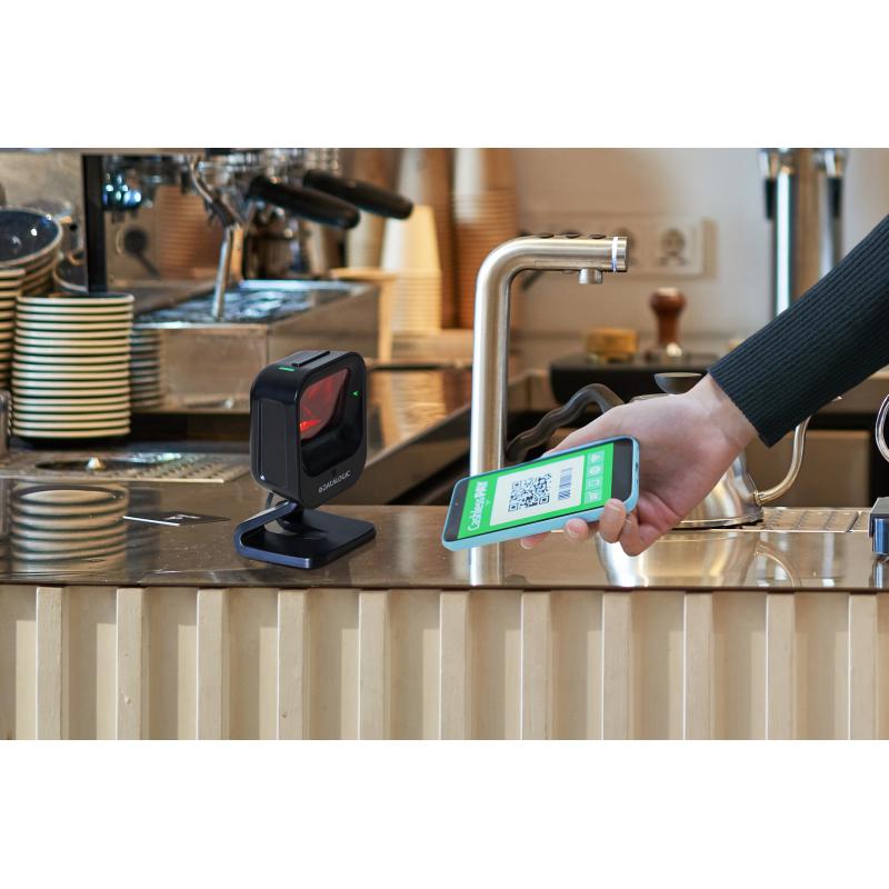 Datalogic Magellan 900i, 2D, USB, Multi-IF, Kit (USB), schwarz