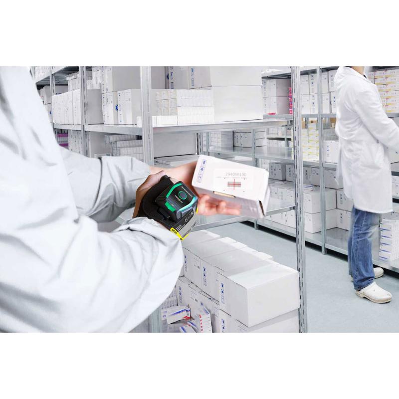 Datalogic CODiScan RT, BT, 2D, HD, BT (BLE), schwarz, gr&uuml;n