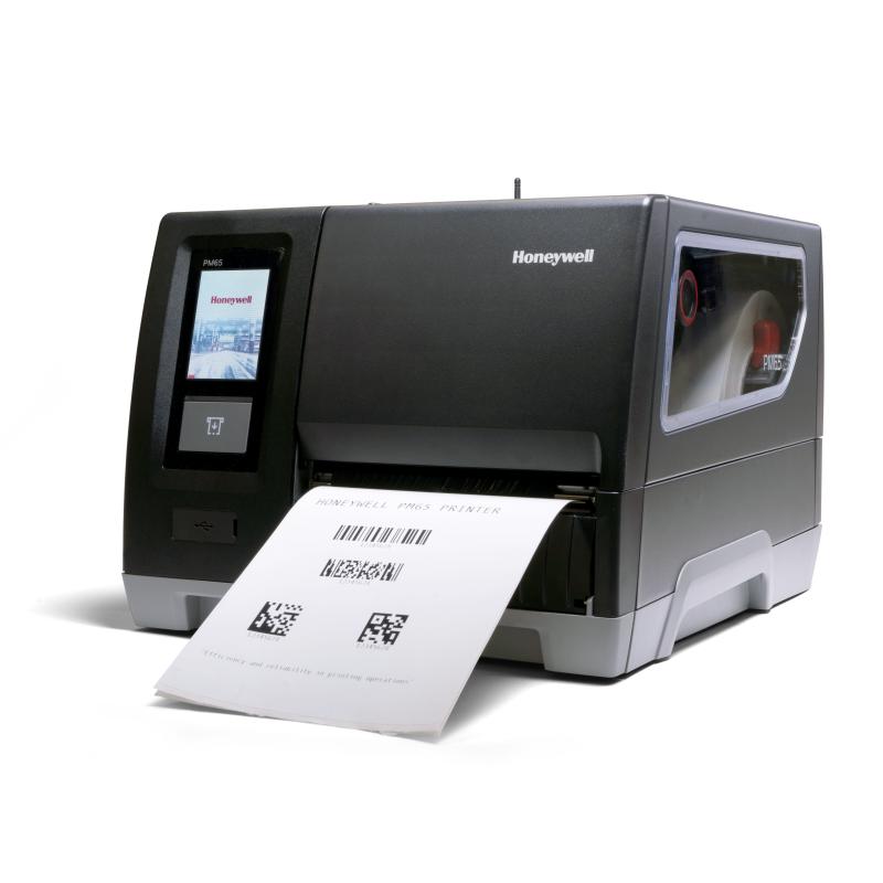 Honeywell PM65 Industrie Etikettendrucker, Thermotransfer, 203 dpi, USB, LAN, RS232, Touchscreen