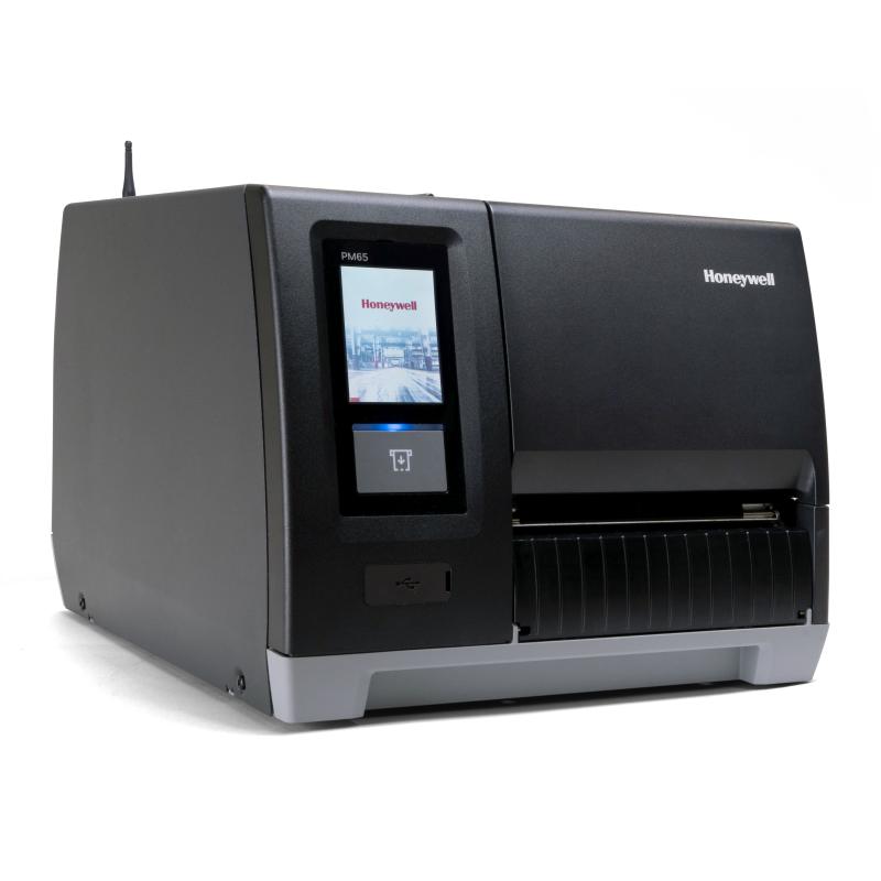 Honeywell PM65 Etikettendrucker, Thermotransfer, 203 dpi, USB, LAN, RS232, BT, WLAN, Touch, Rewin