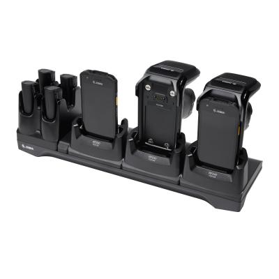 Zebra RFD40 Lade-/&Uuml;bertragungsstation, l&auml;dt 3x RFD40/TC21/TC26 und 4x RFD40 Ersatzakku, Ethernet