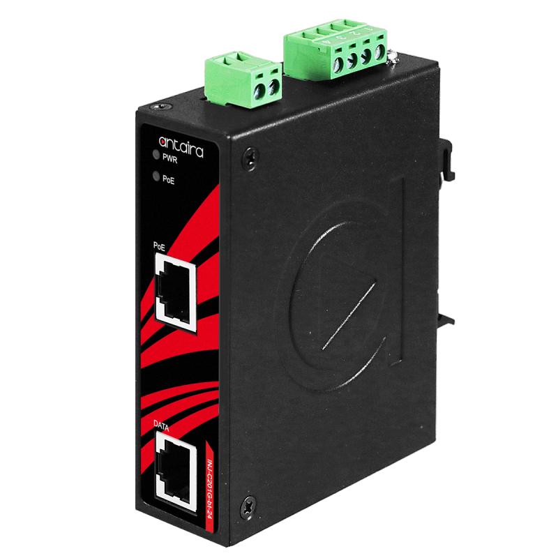 Industrial Gigabit PoE++ Injector, Booster, -40 &deg;C bis 75 &deg;C EOT