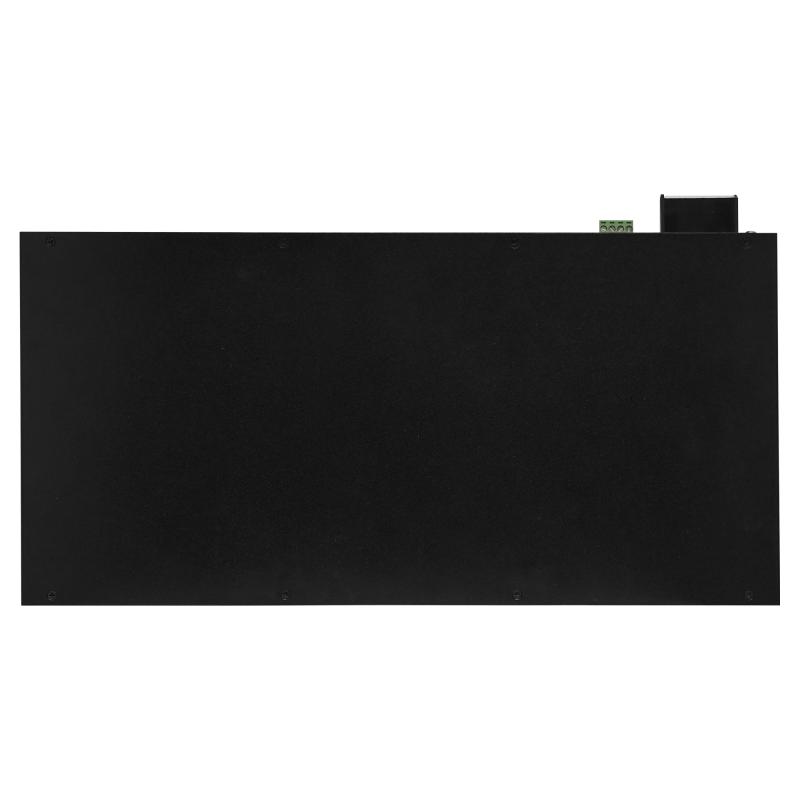 28-Port Industrial Managed PoE+ Switch, 4 x SFP+, erw. Temperaturbereich