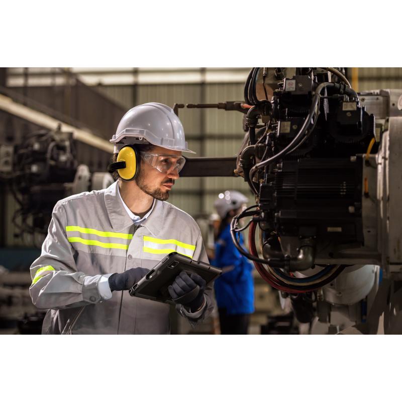 Zebra ET401, 2D, SR500, 10'', GPS, 6/64, USB-C, BT, WLAN, eSIM, 5G, NFC, Android