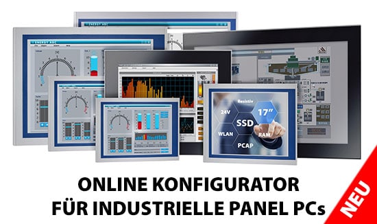 ICO präsentiert neuen Online-Konfigurator für industrielle Panel PCs