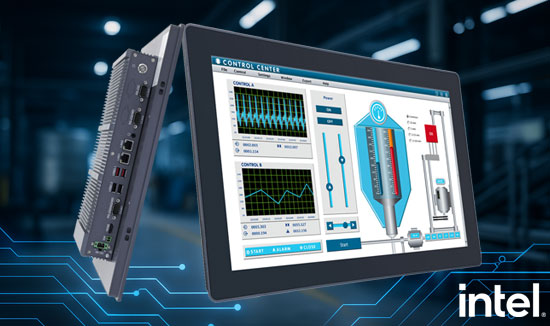 Neue 12,1 Zoll Panel PCs mit aktuellen Intel Prozessoren