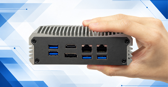 Kompakter Embedded-PC für den Einbau auf engem Raum